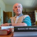 Geneticist Waclaw Szybalski, at home in Madison, discusses his wartime experiences, which played a critical role in the “Fantastic Laboratory of Dr. Weigl,” a new book on heroic scientists in occupied Poland during World War II. 

Photo: David Tenenbaum