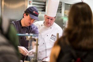 University Housing’s six dining markets soon will return to regular service for the fall semester, beginning with hours at all locations. Pictured i Gordon Avenue Market.