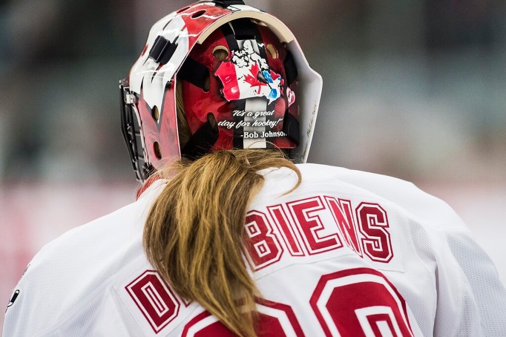 Wisconsin goalie Ann-Renée Desbiens