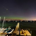 Aurora Borealis over Lake Mendota