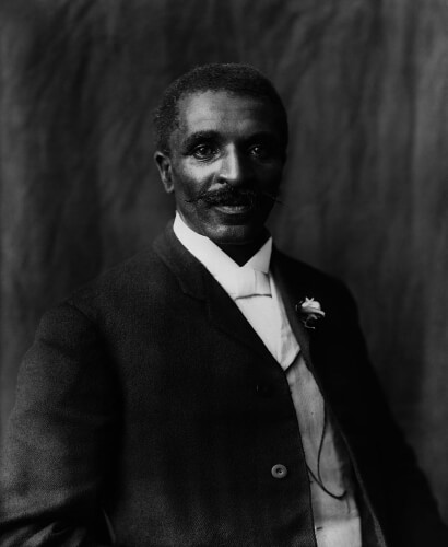 George Washington Carver, photographed by Frances Benjamin Johnson c. 1906.