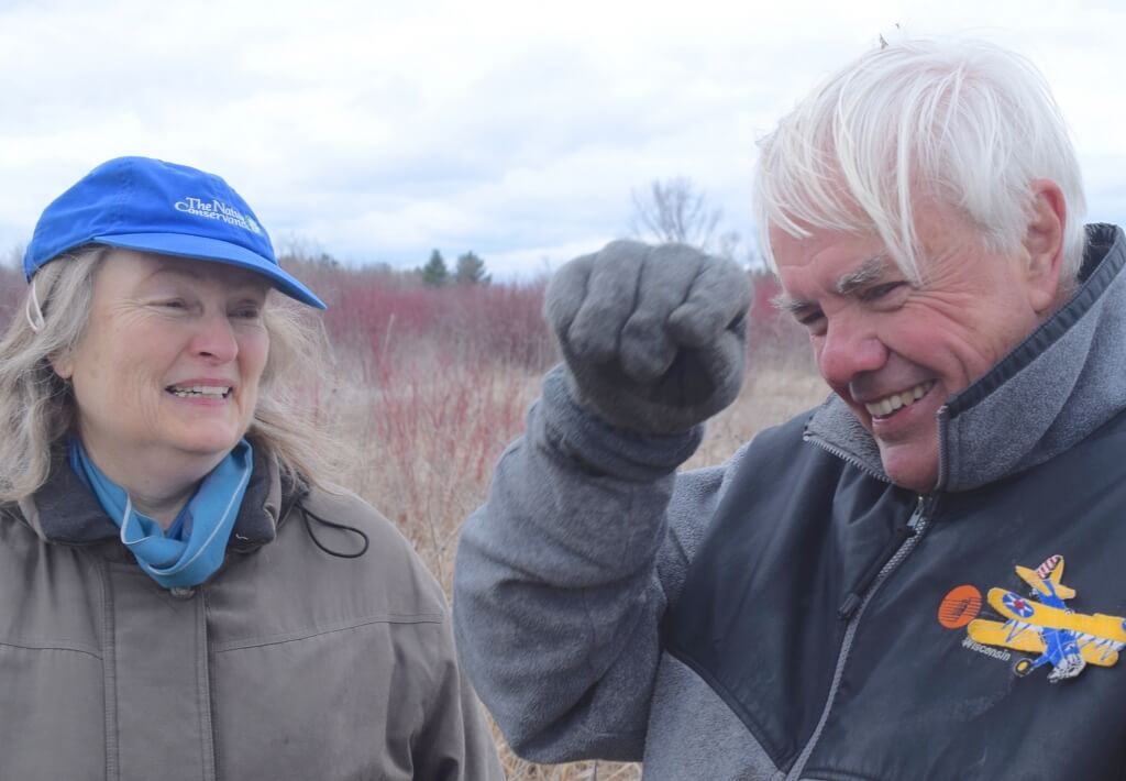 Photo: Joy Zedler and Cal DeWitt