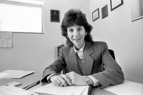 Photo: Sue Riseling in 1991