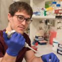 Zack Kemmerer, a biochemistry Ph.D. student who will appear on 