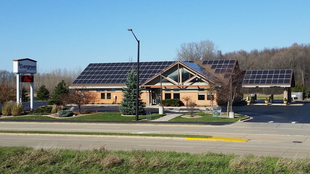 Photo: Evergreen Credit Union building