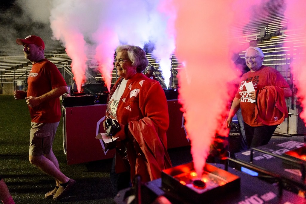 Photo: Fans wearing new Badger gear