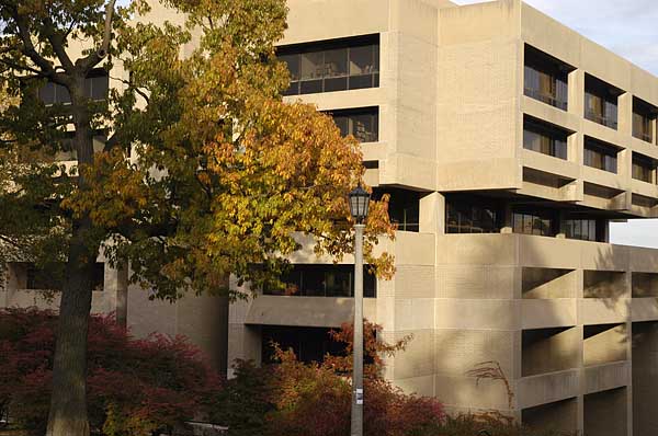 Helen C. White Hall houses College Library at UW–Madison. 