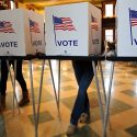 Photos: Students at voting booths