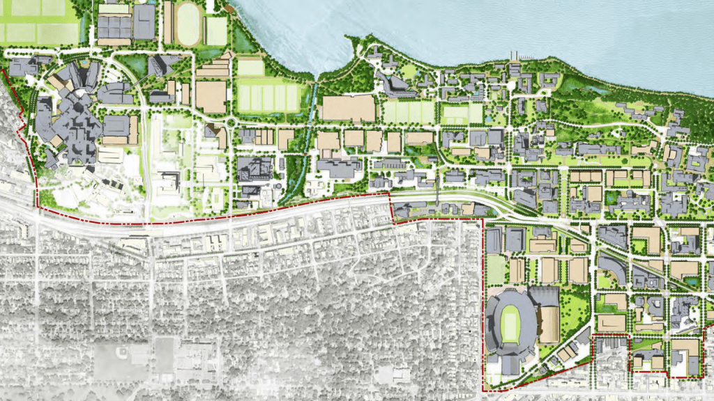 Graphic: Map of campus