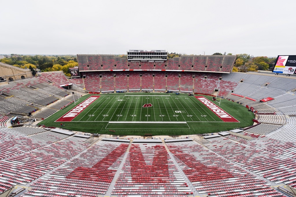 Camp Randall awaits the crowd.