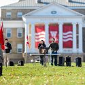 The daylong event was organized by the campus student-veteran organization Veterans, Educators, and Traditional Students (VETS). It concluded at sunset with the playing of 