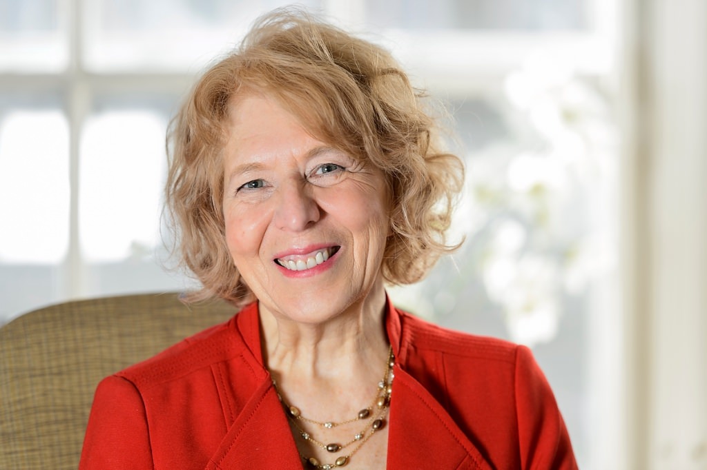 Maury Cotter, director of the Office of Quality Improvement, is pictured in her Bascom Hall office. Cotter is planning to retire in early 2017. 