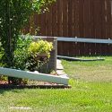 The location of downspouts and permeable surfaces on lots like these in a Milwaukee neighborhood can have a major impact on how much storm water is absorbed into the ground. 