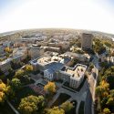 Photo: Aerial view of central campus