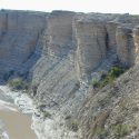 Photo: Layers of sedimentary rock near Big Bend, Texas