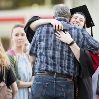 A virtual hug marathon broke out after the ceremony.