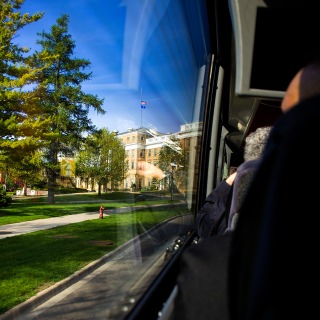 The journey across Wisconsin began on the UWÐMadison campus with a Ho-Chunk Cultural Landscapes Tour featuring culturally significant effigy mounds.