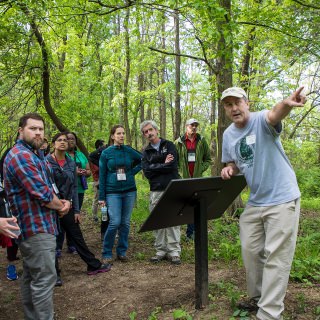 Robert "Ernie" Boszhardt, archaeologist, and owner of Driftless Pathways discussed community archaeology and efforts to preserve key sites.