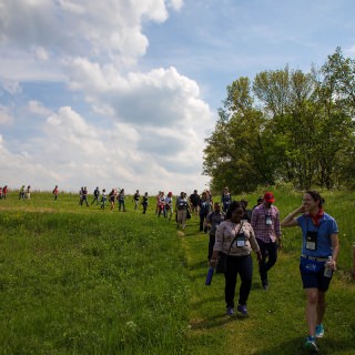 A hike at the Kickapoo Valley Reserve afforded an opportunity to learn more of the culture and history of the area and view ancient dwelling places while discussing how the landscape has been shaped over time.