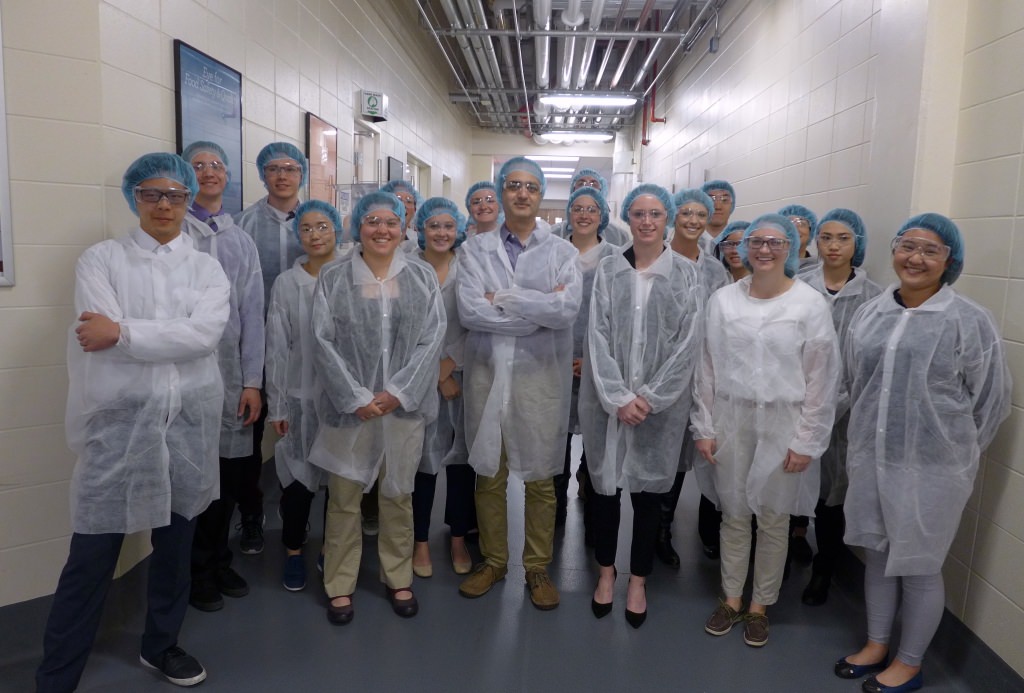 The UW–Madison undergrads who visited Kerry on April 28 toured the large research and development center in Beloit. How, they asked should they make their resumes stand out at Kerry? 