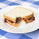 Photo: Peanut butter and jelly sandwich