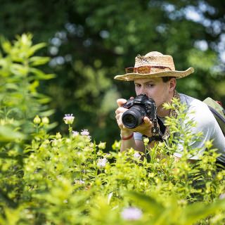 Photo: Jeremy Hemberger overlooking his camera