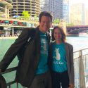 Preston Austin and Kelly Hiser, co-founders of Rabble LLC, on June 26, during the annual meeting of the American Library Association in Chicago. 
