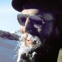 Photo: Charles Bentley outdoors in Antarctica with beard covered by ice