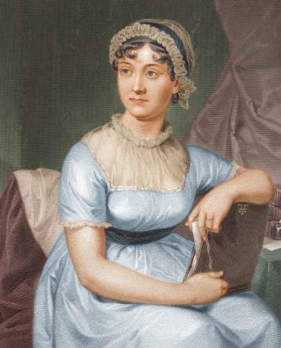 Illustration: Portrait of Jane Austen