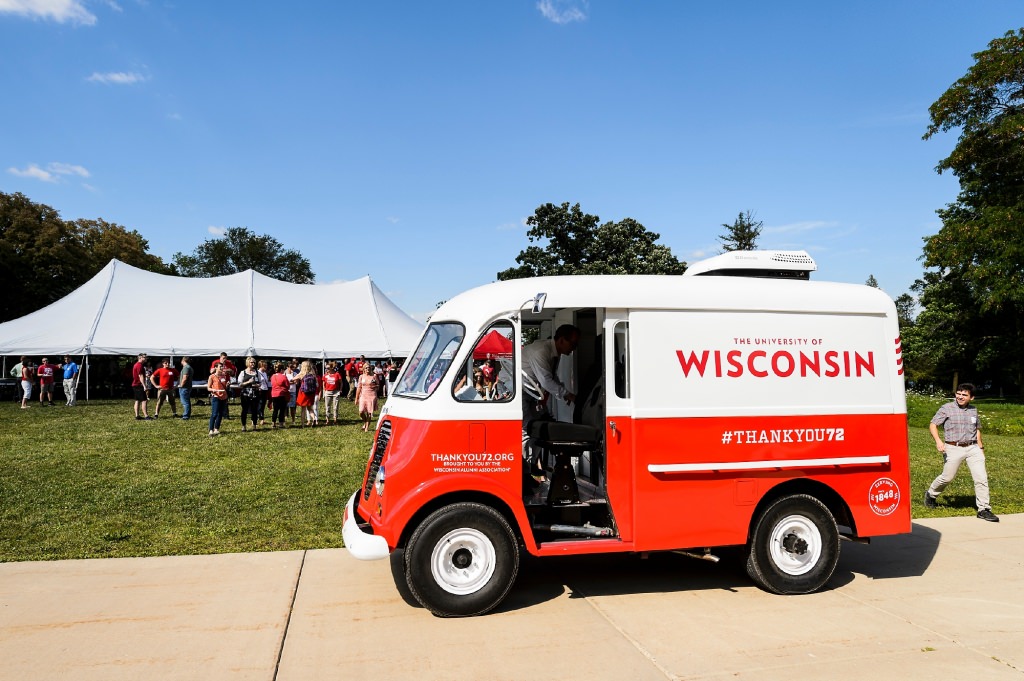 WFAA's remodeled, vintage ice cream truck will soon travel around the state.