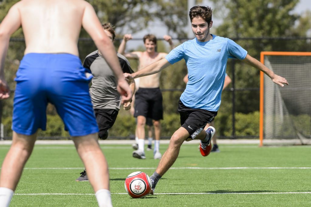 Photo: Soccer game