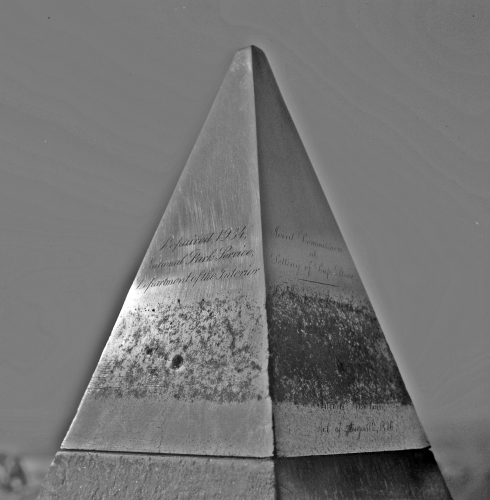 Photo: Aluminum apex of Washington Monument