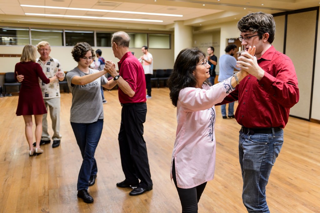 Photo: Couples dancing the tango