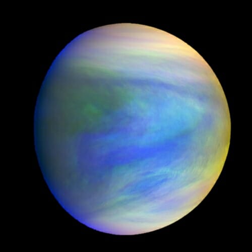 Photo: Composite image of venus