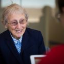 Karen Pridham, emeritus professor of nursing, discusses research performed by Amanda Schmoeger, just before she graduated. 
