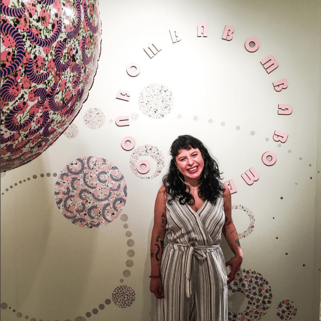 Luisa Fernanda Garcia presents an exhibition of her hand drawn artwork.