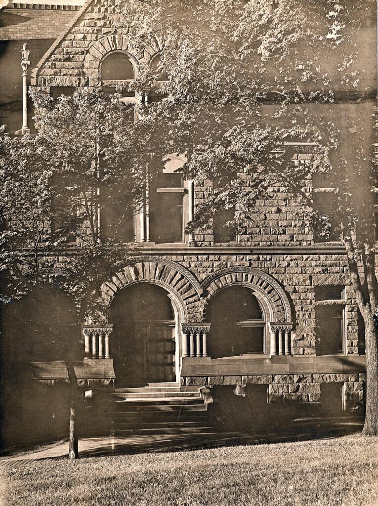 Photo: Entrance to old law building