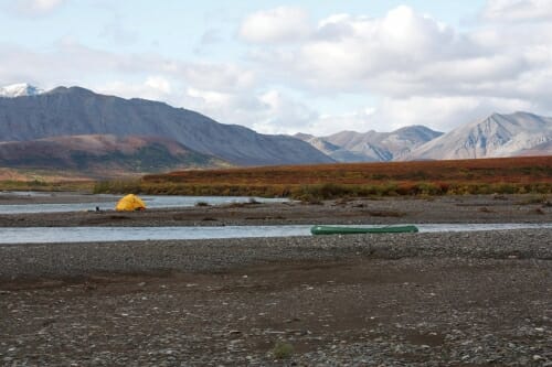 Arctic scenery at Noatak preserve.