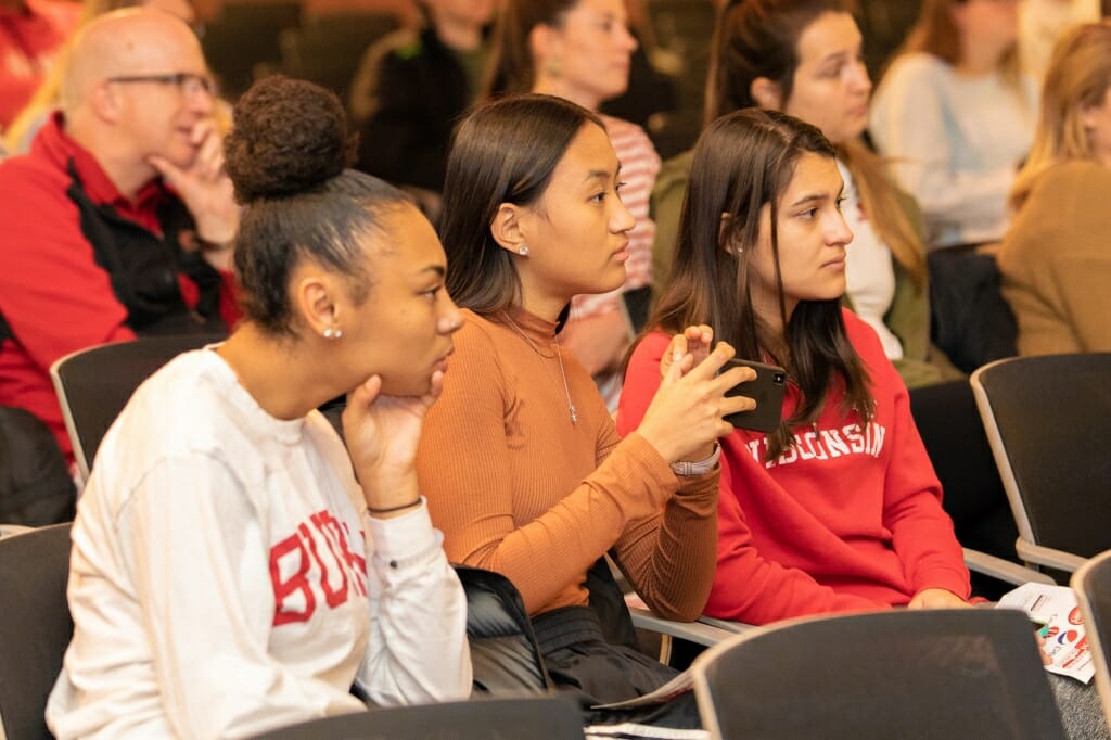 The Homecoming RedTalk was held by the Homecoming Committee in partnership with the Division of Diversity, Equity & Educational Achievement.