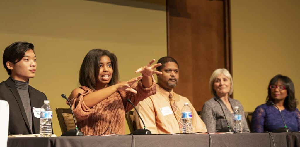 Photo of STEM panel members