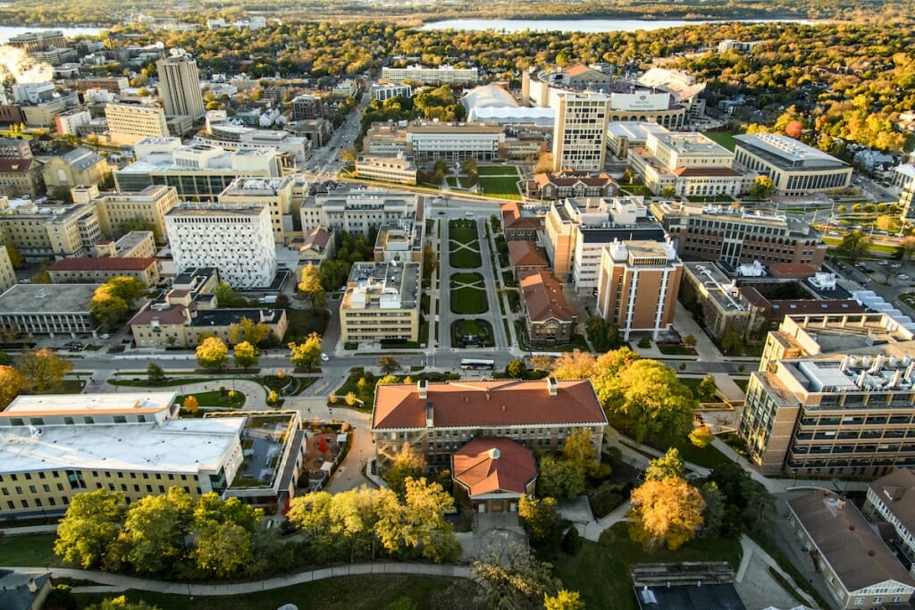 Photo: Aerial view of Henry Mall