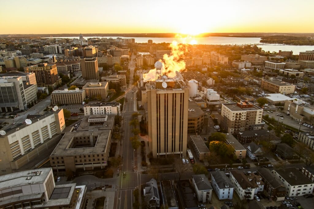 Photo: AOSS building and surrounding area