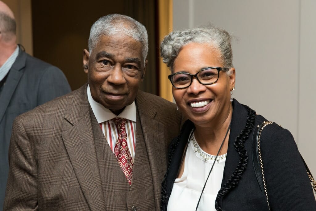 Photo: Carl Grant and Gloria Ladison-Billings