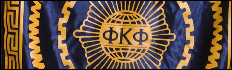 Photo: The logo of Phi Kappa Phi