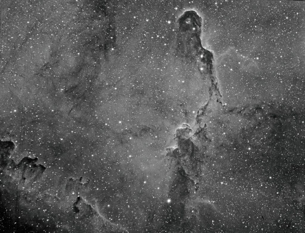 Photo: the Elephant's Trunk Nebula