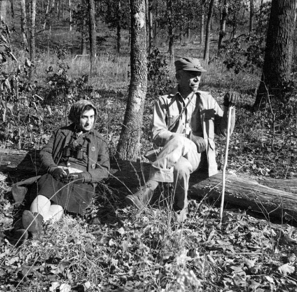 Photo: Aldo and Estella Leopold