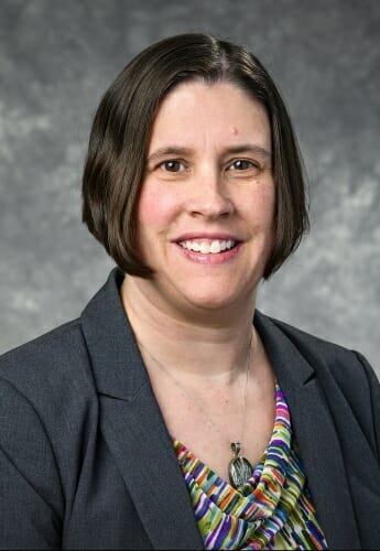 Photo: Studio portrait of Heather Daniels