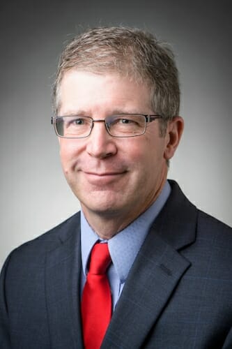 Studio portrait of Steven Cramer