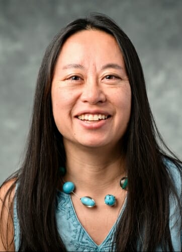 Studio portrait of Florence Hsia