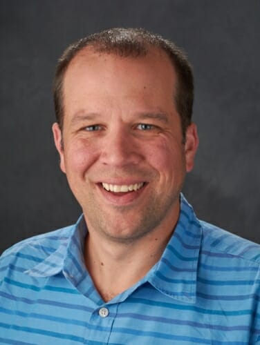 Studio portrait of Matt Ginder-Vogel